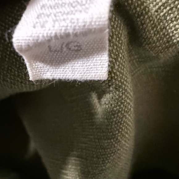 Eileen Fisher Olive Green Midi Dress - Picture 5 of 5